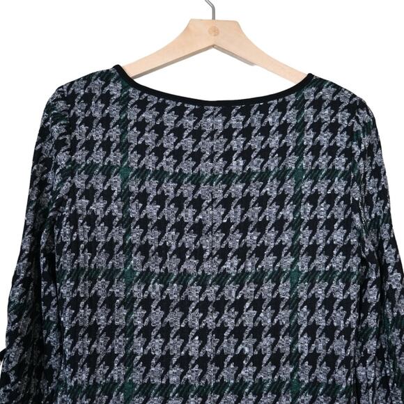 Sandra Darren Womens S Jacquard A Line Dress w/Pockets - Picture 4 of 11